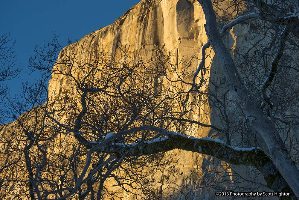 El Cap Meadow winter